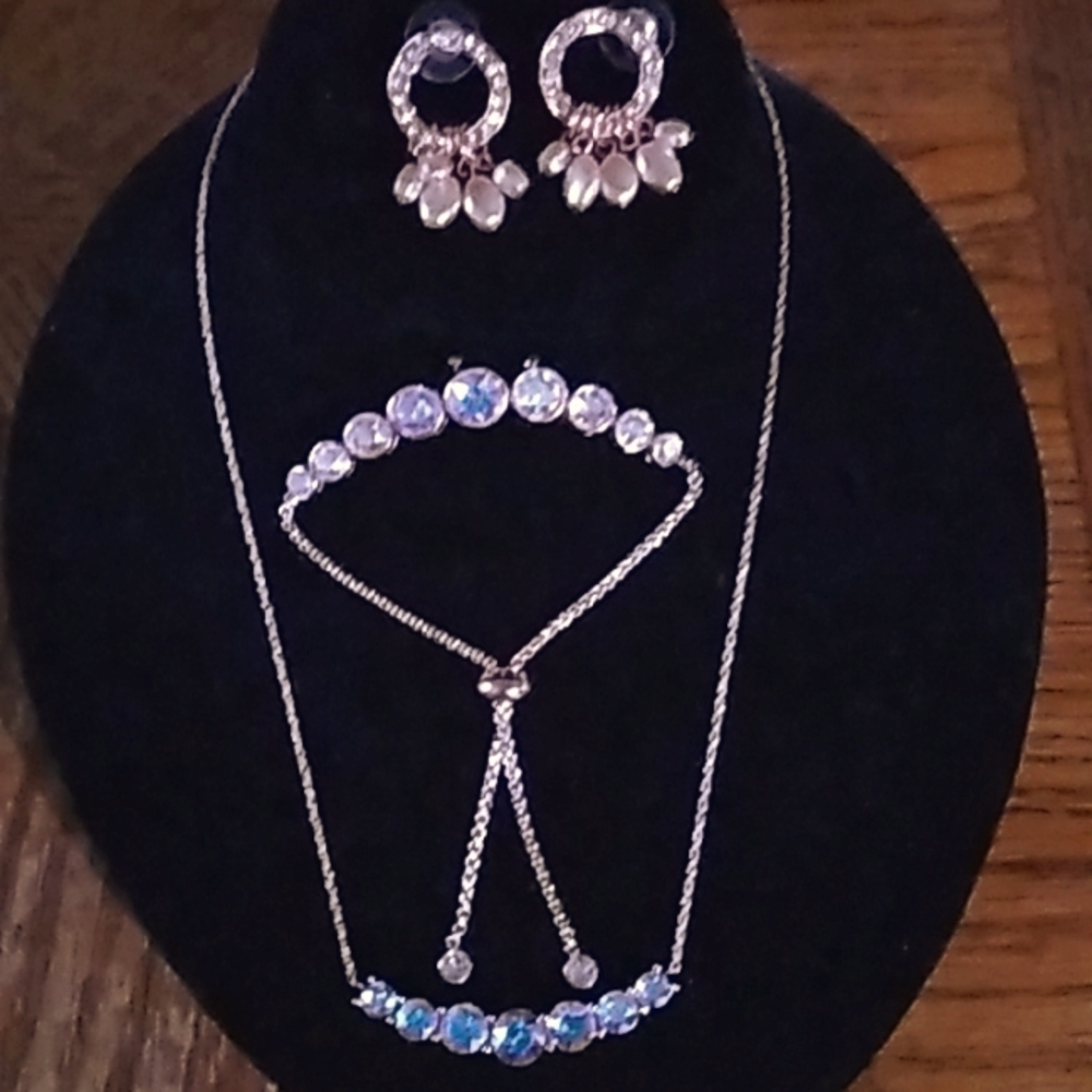 CZ Necklace Set